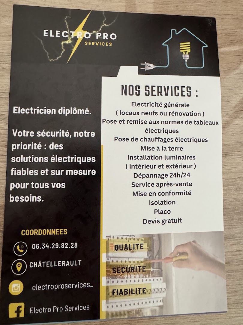 Électricien Châtellerault- Electro Pro Services — Photos 1